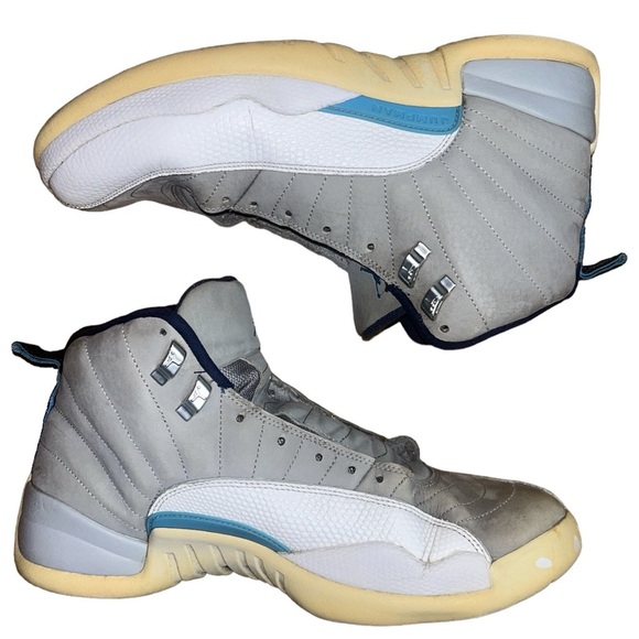 Air Jordan 12 Retro Grey University - Blue Size 9.5 main image 6